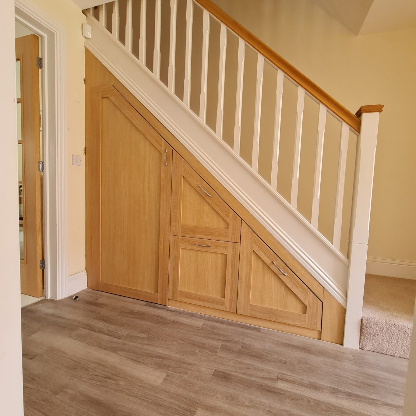 Shaker understairs